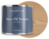 Масло для террас Kraskovar Deco Oil Terrace белый 2,2л