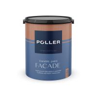 Краска Poller A.R.T. латексная глубокоматовая для фасадов и цоколей База А белая 2,5л