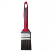 Кисть для водных красок Профи 50х12, двухкомпонентная ручка, нержавеющая сталь АКОР