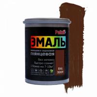 Эмаль акриловая Palizh глянцевая оксид красная RAL3009 1кг