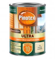 Лазурь влагостойкая PINOTEX-ULTRA белая 0,9л