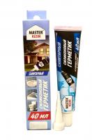 Герметик силиконовый санитарный Master Klein белый 40мл