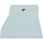 Шпатель резиновый белый 80мм "TOOLBERG"