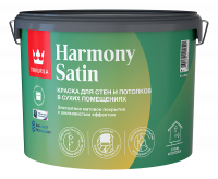 Краска TIKKIVALA Harmony Satin для интерьеров шелковисто-матовая база А 9л