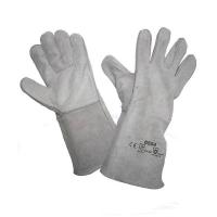 Краги замшевые пятипалые