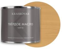 Масло повышенной прочности для лестниц и веранд Kraskovar Hard Plus ваниль 2,2л