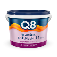 Шпатлевка интерьерная ФОРМУЛА Q8 3кг Шпатлевка интерьерная ФОРМУЛА Q8 3кг