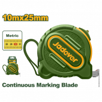 Рулетка одна кнопка 10м*25мм JADEVER