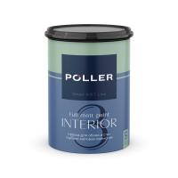 Краска Poller A.R.T. латексная глубокоматовая для обоев и стен 3 База С 0,9л