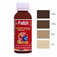 №21 Колер Palizh STANDART универсальный 0,1л (150 г ) темно-коричневый №21 Колер Palizh STANDART универсальный 0,1л (150 г ) темно-коричневый