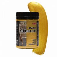 Краска декоратор №171 Palizh акриловая золото-металлик 0,25кг