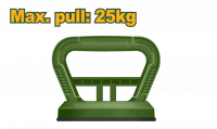 Вакуумная присоска для плитки и стекла D115мм, максимальная тяга 25кг JADEVER