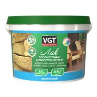 Лак акриловый VGT пропиточный с антисептиком махагон 2,2кг (до-15)