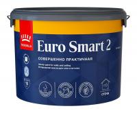 Краска TIKKIVALA Euro Smart 2 интерьерная глубокоматовая 9л Краска TIKKIVALA Euro Smart 2 интерьерная глубокоматовая 9л