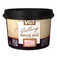 Штукатурка декоративная VGT Мираж MAXI серебристо-белая 5кг (неморозостойкая)