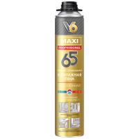 Пена профессиональная V6 MAXI 65 монтажная всесезонная 800г