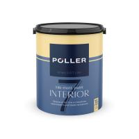 Краска Poller A.R.T. латексная шелковисто-матовая для стен и потолков 7 База С 4,5л