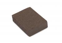 Губка шлифовальная 100*70*25мм мелкая/средняя Колор Эксперт