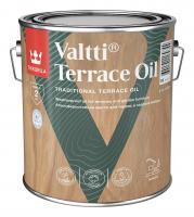 Масло для террас и садовой мебели TIKKIVALA VALTTI Terrace Oil бесцветное база EC 2,7л