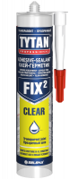 Клей-герметик TYTAN FIX² Clear прозрачный 290 мл