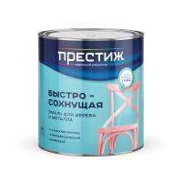 Эмаль акриловая ПРЕСТИЖ полуглянцевая красная 1,9кг