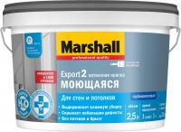 Краска ВД EXPORT-2 глубокоматовая база BC 2.5л/3,2кг