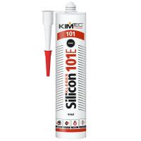 Герметик силиконовый 101Е KIM TEC черный 280мл Герметик силиконовый 101Е KIM TEC черный 280мл