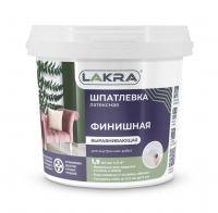 Шпатлевка латексная финишная выравнивающая для гипсокартона Лакра 1,5кг Шпатлевка латексная финишная выравнивающая для гипсокартона Лакра 1,5кг
