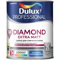Краска DULUX Professional Diamond Extra Matt глубокоматовая база BС 0,9л Краска DULUX Professional Diamond Extra Matt глубокоматовая база BС 0,9л