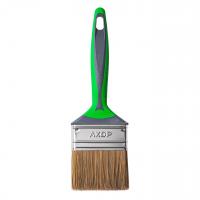 Кисть для дерева Профи 70х12, двухкомпонентная ручка, нержавеющая сталь АКОР