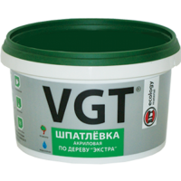 Шпатлевка по дереву VGT лиственница 1кг Шпатлевка по дереву VGT лиственница 1кг