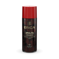Аэрозольная эмаль алкидная Erica желтая 520мл