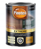 Лазурь PINOTEX-EXTREME для дерева калужница 0.9л