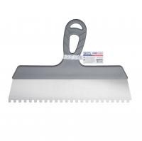 Шпатель зубчатый Эксперт 300мм, 6х6мм, нержавеющая сталь