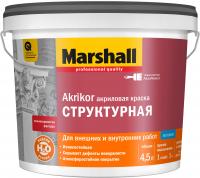 Краска фасадная структурная AKRIKOR база BW 4,5л