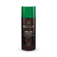 Аэрозольная эмаль алкидная Erica светло-зеленая 520мл