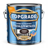 Краска 3 в 1 Topgrade гладкая коричневая RAL8017 2л
