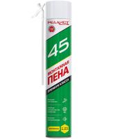 Пена бытовая REALIST Green монтажная всесезонная 45л