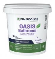 Краска FINNCOLOR OASIS BATHROOM база A для влажных помещений полуматовая 0,9 л