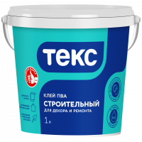 Клей ПВА строительный ТЕКС 1л/1кг