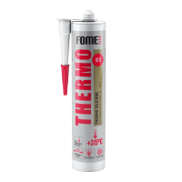 Герметик силиконовый Fome Flex sanitary termo красный 300мл -65 до +315 °C (Тегра)