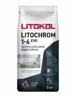 Затирка Litochrom 1-6 Evo LE 130 серый 2кг