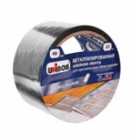 Лента клейкая металлизированная 48мм х25м UNIBOB