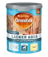 Лак Omnitex Lacker Aqua 70 колеруемый для внутренних работ глянцевый 1 л