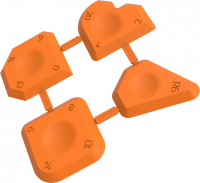 Набор шпателей DECOR для формирования швов "П"