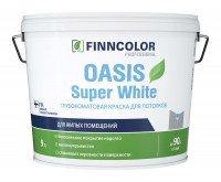 Краска Финколор OASIS SUPER WHITE для потолков 9л