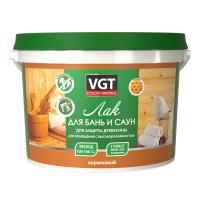 Лак для бань и саун VGT акриловый 2,2кг