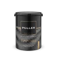 Штукатурка фактурная Poller Туффато белая 6кг