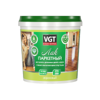 Лак паркетный VGT акриловый полуматовый 0,9кг (до -15)