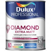 Краска DULUX Professional Diamond Extra Matt глубокоматовая база BW 1л Краска DULUX Professional Diamond Extra Matt глубокоматовая база BW 1л